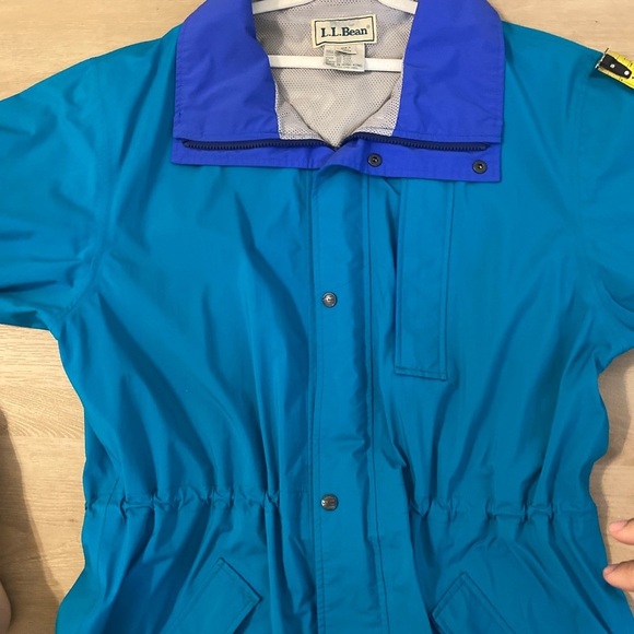 Vintage L L Bean Men's Jacket Rain Jacket Waterproof Gore Tex - Picture 6 of 6